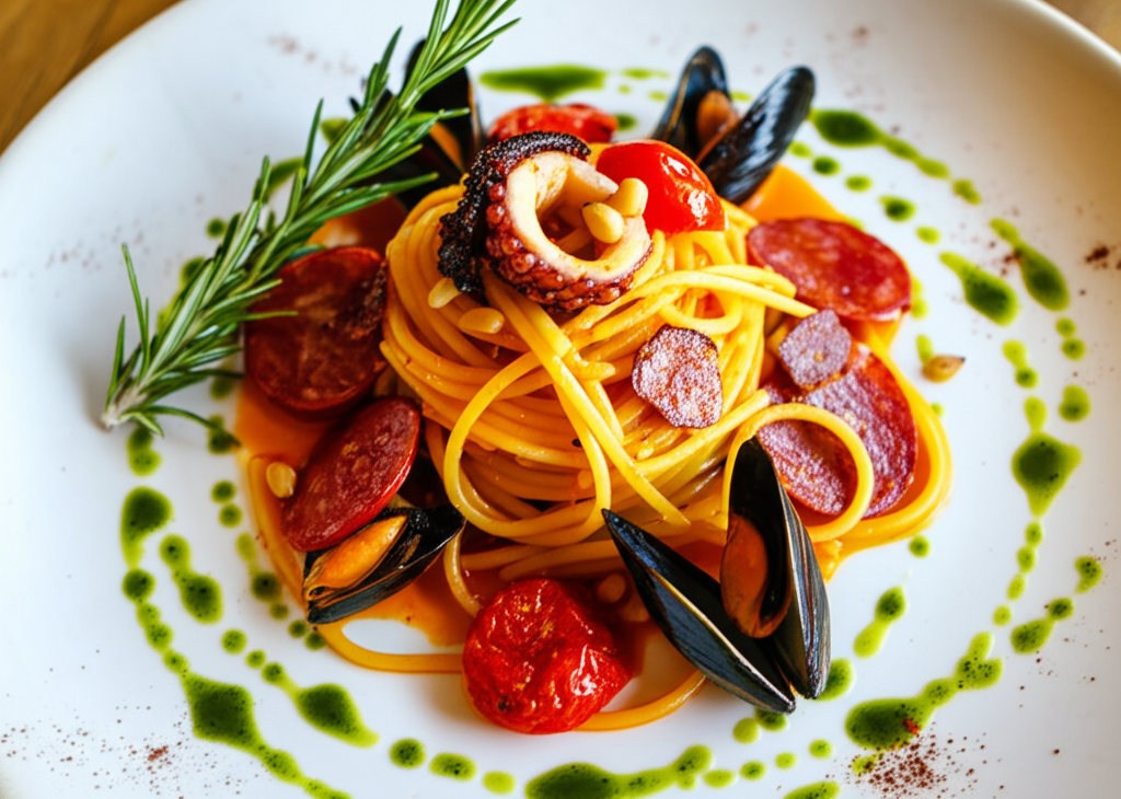 Plato de fusión italo-catalana