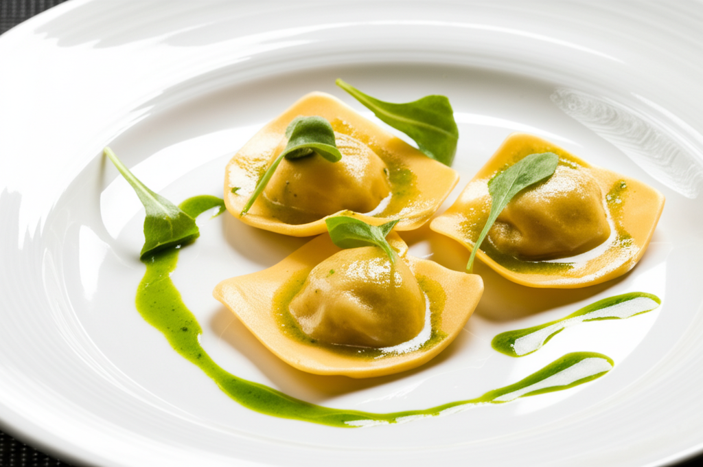 Ravioli de cordero